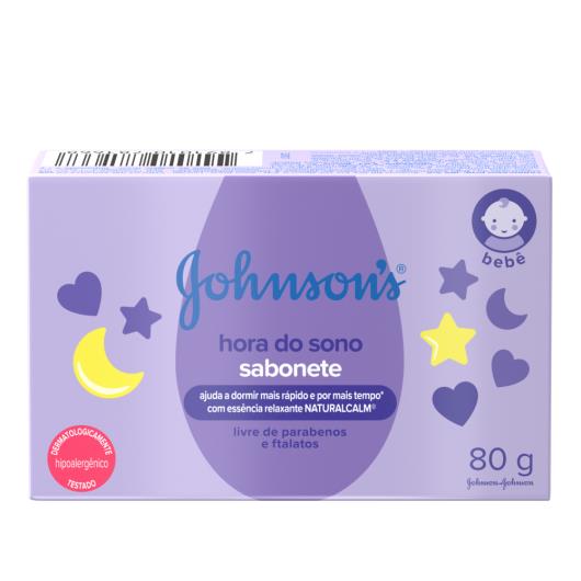 Sabonete em Barra JOHNSON'S® Baby Hora do Sono 80 g - Imagem em destaque