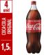 Refrigerante Coca-Cola ORIGINAL  pet 1,5L c/ 4 unidades - Imagem 7894900018547.png em miniatúra