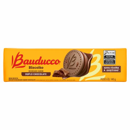 Biscoito Duplo Chocolate Bauducco 140g - Imagem em destaque