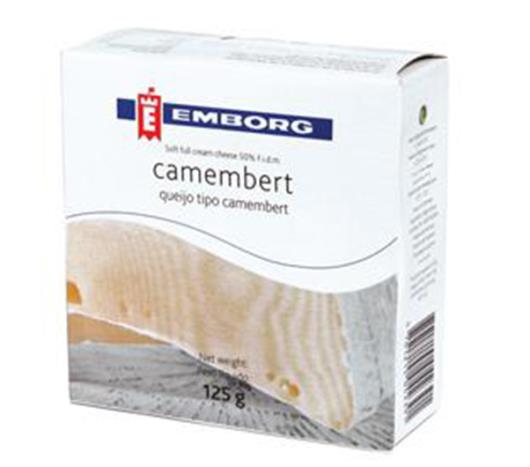 Queijo Camembert Emborg 125 g - Imagem em destaque