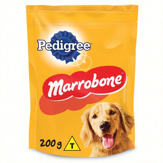 Petisco para Cães Adultos Recheio Carne Pedigree Marrobone Pouch 200g - Imagem em destaque