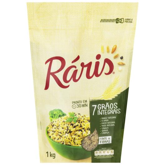 Arroz Ráris 7 Grãos Integral 1kg  - Imagem em destaque