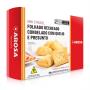 Folhado recheado congelado sabor queijo e presunto Arosa 360g