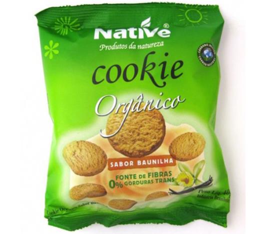 Cookie Native orgânico de baunilha 40g - Imagem em destaque
