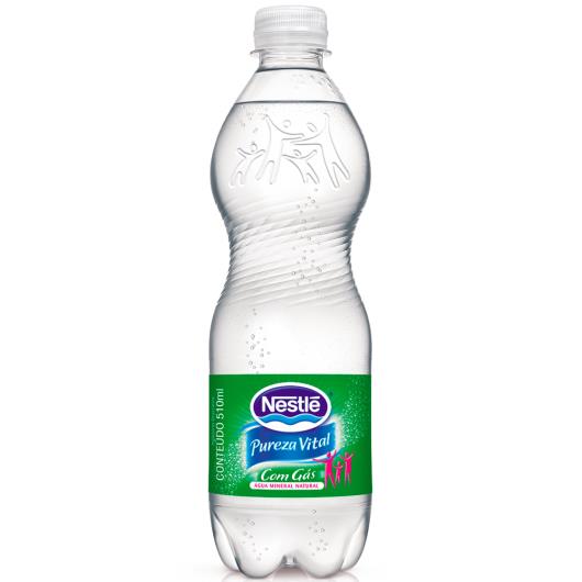 Água mineral Nestlé Pureza Vital com gás 510 ml - Imagem em destaque