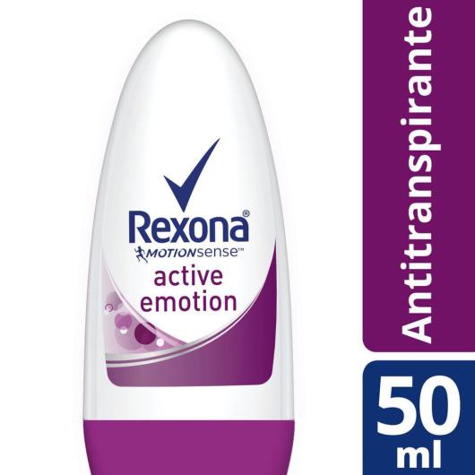 Desodorante Rexona Feminino Roll On Active Emotion 50ml - Imagem em destaque