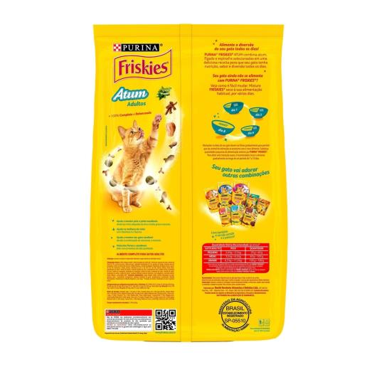 NESTLÉ® PURINA® FRISKIES® Ração Seca para Gatos Adultos Atum 1kg - Imagem em destaque