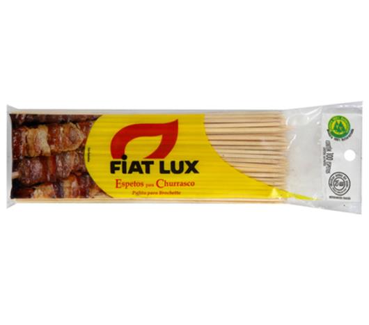 Espeto Fiat Lux  para churrasco com 100 unidades - Imagem em destaque