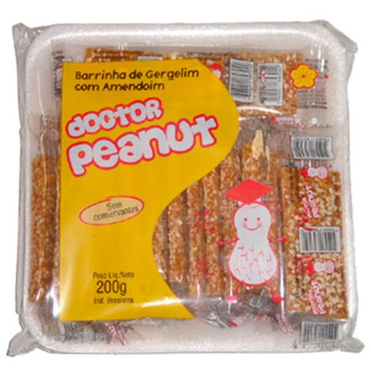 Barrinha gergelim amendoim Doctor Peanut 200g - Imagem em destaque