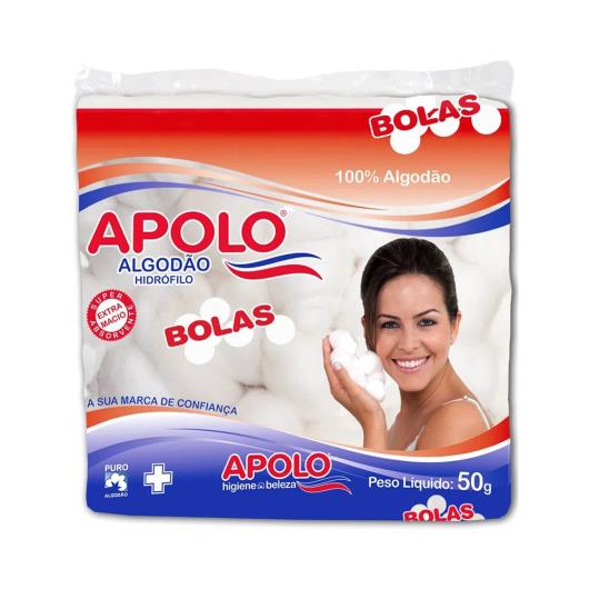 Algodão Apolo Hidrófilo Bola 50g - Imagem em destaque