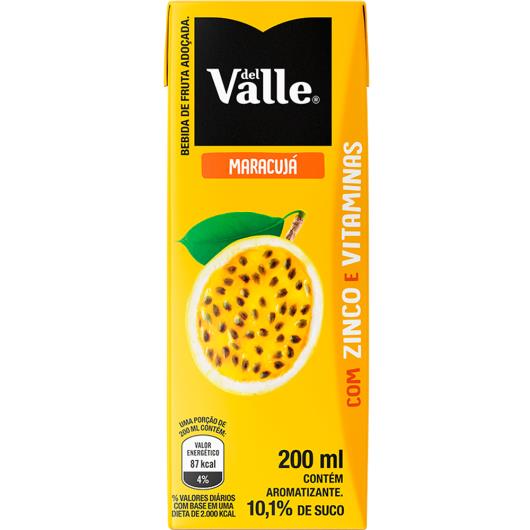 Néctar Del Valle sabor Maracujá 200ml - Imagem em destaque