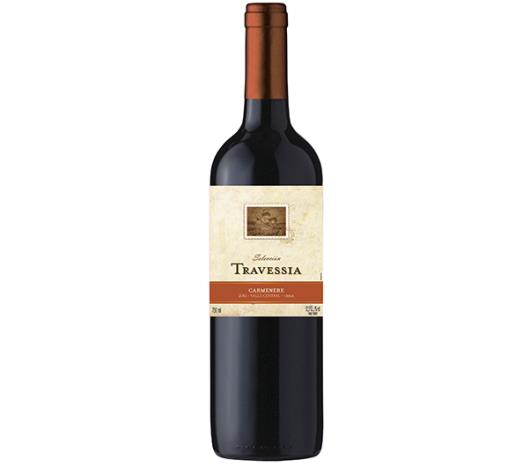 Vinho chileno Travessia Carmenere tinto 750ml - Imagem em destaque