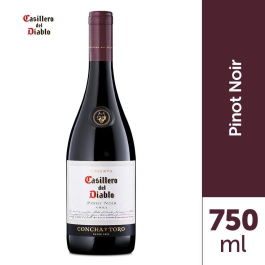 Vinho Chileno Casillero Del Diablo Reserva Pinot Noir Com 750ML - Imagem em destaque