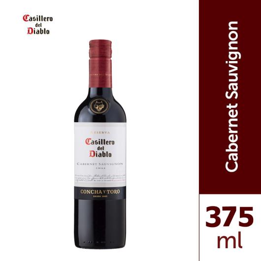 Vinho Chileno Casillero del Diablo Reserva Cabernet  Sauvignon tinto 375ml - Imagem em destaque