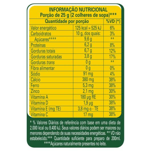 Leite em pó integral instantâneo NINHO Forti+ sachê 800g - Imagem em destaque