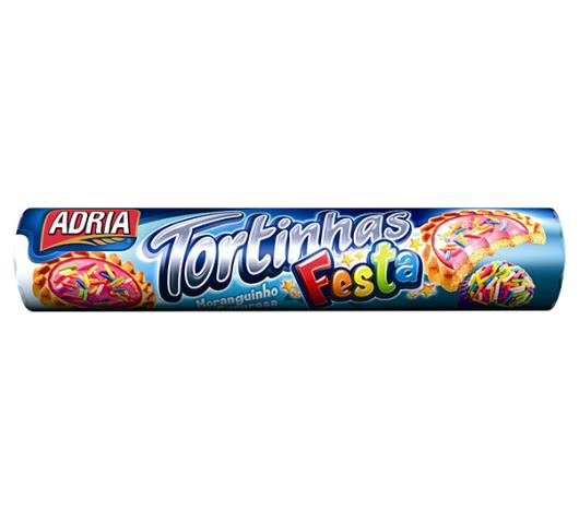 Biscoito Adria Tortinha festa morango surpresa 150g - Imagem em destaque