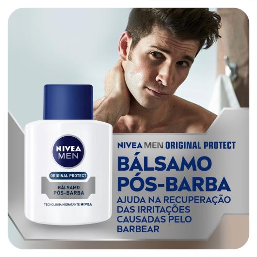 NIVEA MEN Bálsamo Pós Barba Hidratante Original Protect 100ml - Imagem em destaque