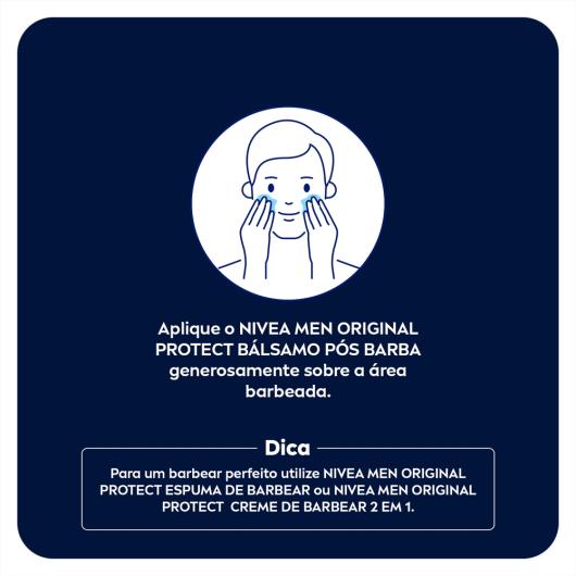 NIVEA MEN Bálsamo Pós Barba Hidratante Original Protect 100ml - Imagem em destaque