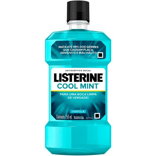 Antisséptico bucal Listerine cool mint 250ml - Imagem em destaque