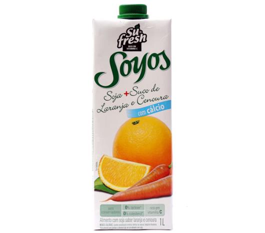 Alimento de Soja Soyos laranja e cenoura 1L - Imagem em destaque