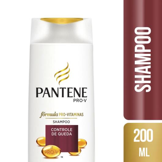 Shampoo Pantene Controle de Queda 200ml - Imagem em destaque