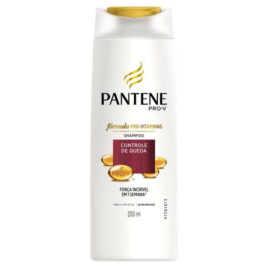 Shampoo Pantene Controle de Queda 200ml - Imagem em destaque