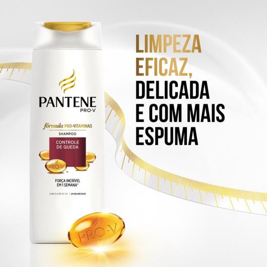 Shampoo Pantene Controle de Queda 200ml - Imagem em destaque