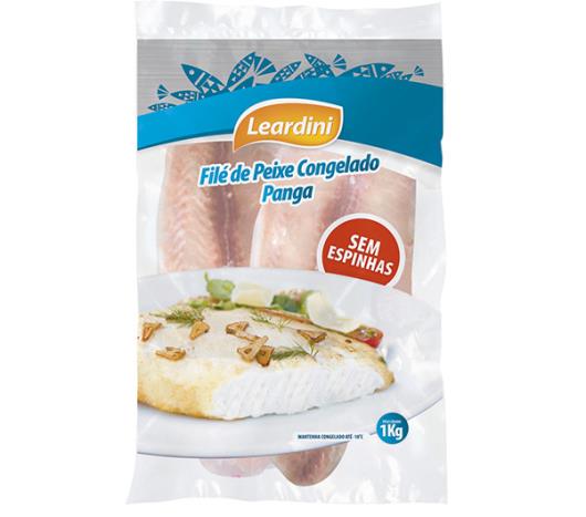 Filé de peixe Leardini panga sem espinha congelado 1kg - Imagem em destaque