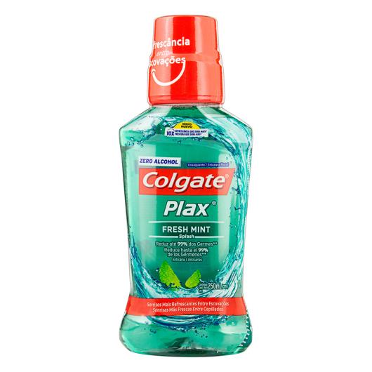 Enxaguante Bucal Anticárie Zero Álcool Fresh Mint Colgate Plax Frasco 250ml - Imagem em destaque