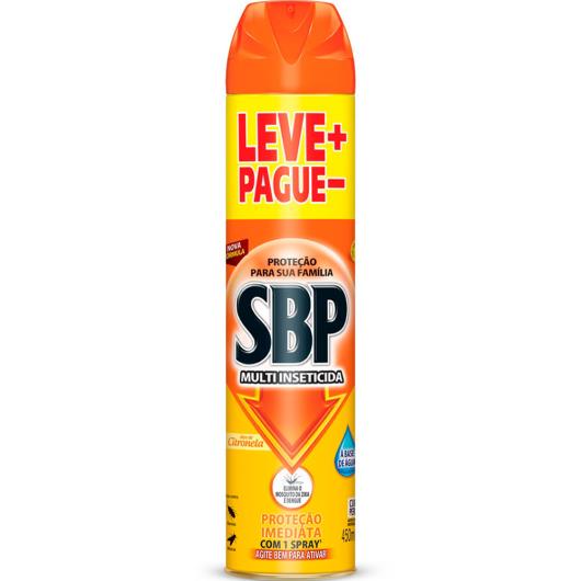 SBP Multi Inseticida Aerossol Óleo de Citronela 450ml Leve+ Pague- - Imagem em destaque