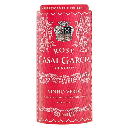 Vinho Português Rosé Meio Seco Casal Garcia Vinho Verde Garrafa 750ml - Imagem em destaque