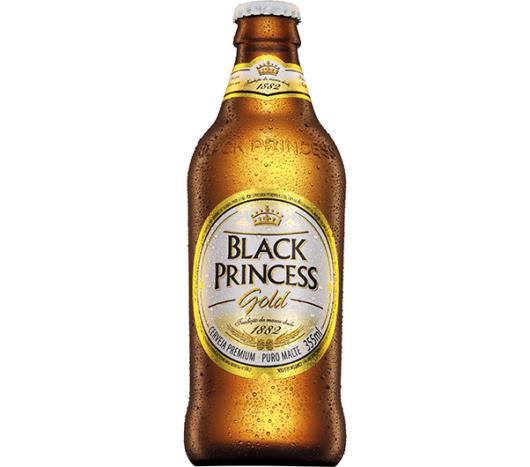 Cerveja Black Princess gold long neck 355ml - Imagem em destaque