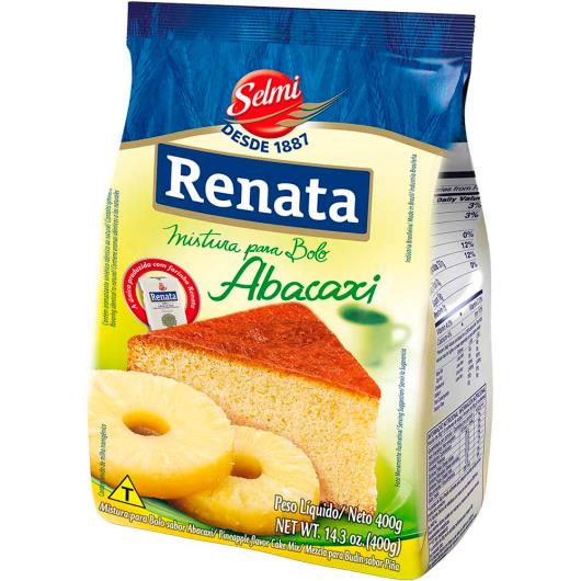 Mistura para bolo Renata sabor abacaxi 400g - Imagem em destaque