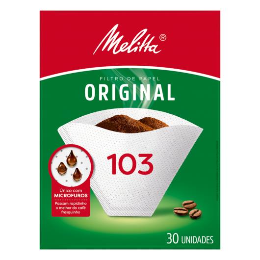 Filtro de Papel Original Melitta 103 Caixa 30 Unidades - Imagem em destaque