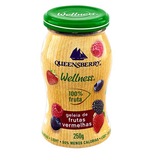 Geleia 100% Fruta Frutas Vermelhas Light Queensberry Wellness 250g - Imagem em destaque