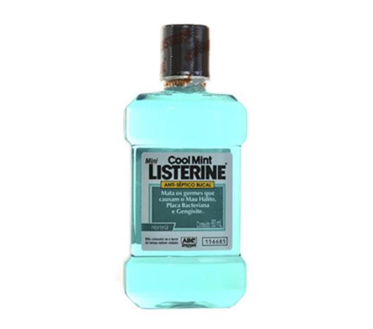 Anti-séptico Listerine cool mint mini 60ml - Imagem em destaque