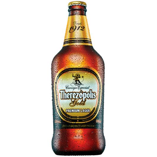 Cerveja Therezópolis Gold garrafa 600ml - Imagem em destaque