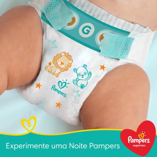 Fralda descartável Pampers supersec XXG 20 unidades - Imagem em destaque