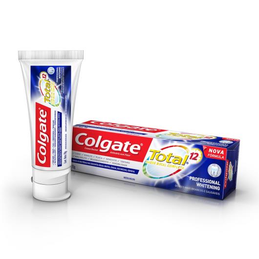 Creme Dental Colgate Total 12 Professional Whitening 70g - Imagem em destaque