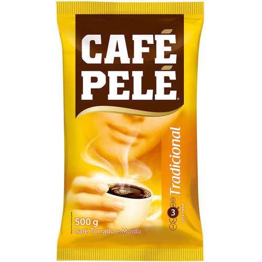 Café Almofada tradicional Pelé 500g - Imagem em destaque