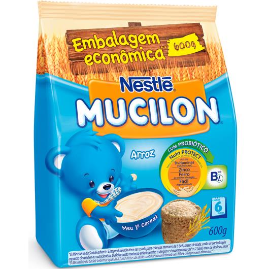Mingau Mucilon sabor arroz sachet 600g - Imagem em destaque