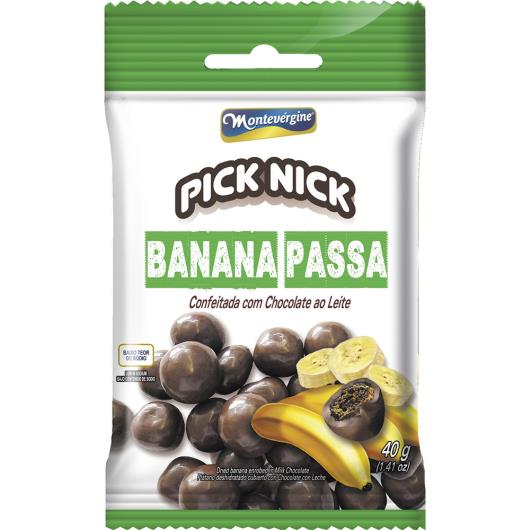 Banana passa com cobertura de chocolate Pick Nick 40g - Imagem em destaque