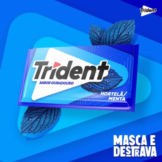 Chiclete Trident Hortelã 8g - Imagem em destaque