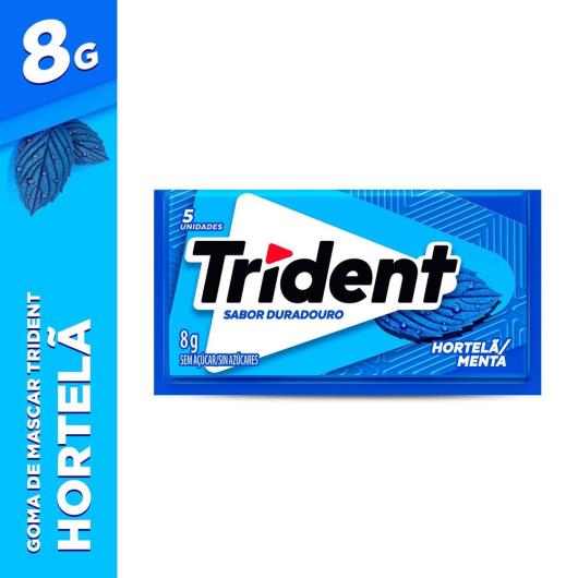 Chiclete Trident Hortelã 8g - Imagem em destaque