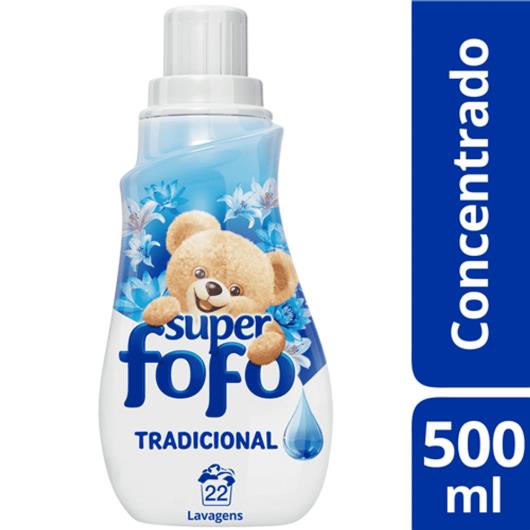 Amaciante Fofo concentrado Tradicional 500ml - Imagem em destaque