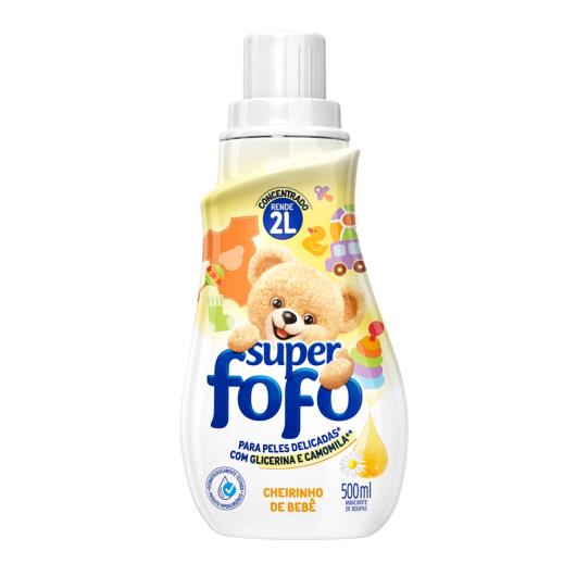 Amaciante Concentrado fofo Cheirinho de Bebê 500ml - Imagem em destaque