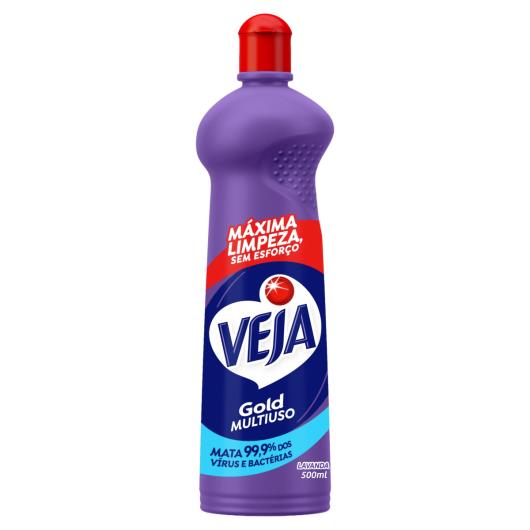 Limpador Multiuso com Álcool Lavanda Veja Gold Squeeze 500ml - Imagem em destaque