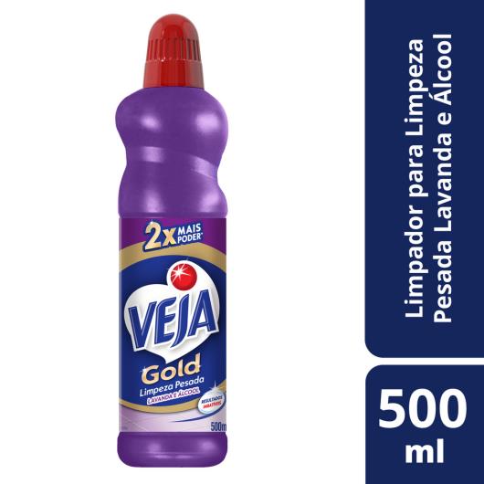 Veja Limpador para Limpeza Pesada Lavanda e Álcool 500ml - Imagem em destaque