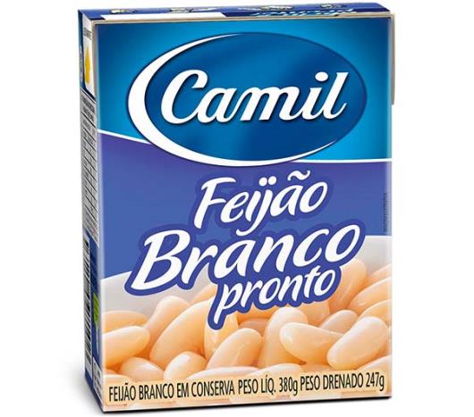 Feijão Camil branco em conserva 380g - Imagem em destaque