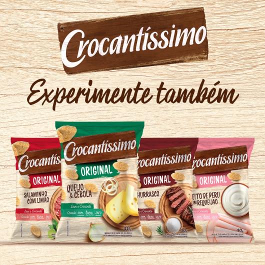 Snack Pullman crocantíssimo de queijo e cebola 40g - Imagem em destaque